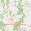 Trace GPS Saint-Junien (les Aubespins), itinéraire, parcours