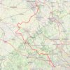 Trace GPS The Jo Cox Way 2022 Day 4 - Milton Keynes to Uxbridge, itinéraire, parcours