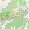 Trace GPS Les Gorges du Gardon, itinéraire, parcours