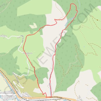 Trace GPS Tour du Puy par les Marmites du Diable, itinéraire, parcours