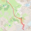 Trace GPS Valgaudemar - Brèche en V du Sirac, itinéraire, parcours
