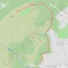 Trace GPS Descente du camp romain - Le Rouret, itinéraire, parcours