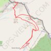 Trace GPS Le Linleu ou Mont Lenla, itinéraire, parcours