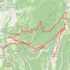 Trace GPS Pont-en-Royans - Choranche - Saint-Julien - Rancurel - Presles, itinéraire, parcours