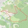 Trace GPS Balcons de l'Ibie, itinéraire, parcours