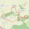 Trace GPS Blandy-les-Tours, itinéraire, parcours