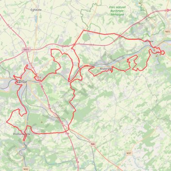 Trace GPS Cammaerts-11291038, itinéraire, parcours
