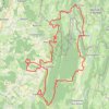 Trace GPS Mont Myon, itinéraire, parcours