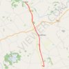 Trace GPS Wilkinstown to Nobber Boyne Valley to Lakelands County Greenway, itinéraire, parcours