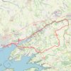 Trace GPS TY ZEF 90 KMS TERRE-TERRE, itinéraire, parcours