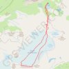 Trace GPS Mont Pelve, itinéraire, parcours