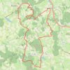 Trace GPS La randonnée de Verosvres, itinéraire, parcours