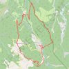 Trace GPS Taurinya site minierSalver canal St M de Cuxa, itinéraire, parcours