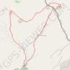 Trace GPS Les crêtes de la Tête de Charousse, Dent du Velan, itinéraire, parcours
