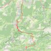 Trace GPS Grandes Traversées du Jura - Le Pays de Montbéliard, itinéraire, parcours