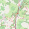 Trace GPS Randonnee saint savin, itinéraire, parcours