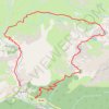 Trace GPS Lacs de Morgon, itinéraire, parcours