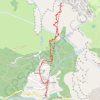 Trace GPS Sentier de découverte « des 2 Alpes à Vénosc », itinéraire, parcours
