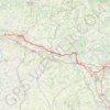 Trace GPS Sérignac sur Garonne Montauban, itinéraire, parcours