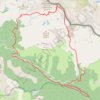 Trace GPS Cime de Rogué (par Naucette) et col de Fremamorte, itinéraire, parcours