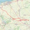 Trace GPS A_travers_les_Monts_des_Flandres, itinéraire, parcours
