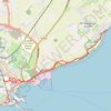 Trace GPS Les blanches falaises de Douvres, itinéraire, parcours