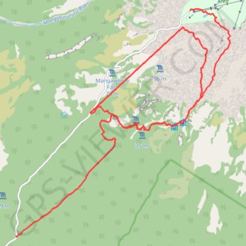 Trace GPS Blyth Hut, itinéraire, parcours