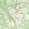 Trace GPS Sur les Pas des Huguenots - Frangy - Chancy, itinéraire, parcours