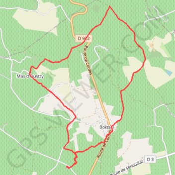 Trace GPS La Ronde des Vignerons, itinéraire, parcours