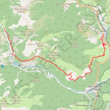 Trace GPS Hameau du Speggi, itinéraire, parcours