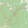 Trace GPS La Dent du Serret, itinéraire, parcours