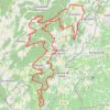 Trace GPS Montségur sur Lauzon (Drôme), itinéraire, parcours