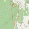 Trace GPS Trails around Kimberley, itinéraire, parcours