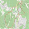 Trace GPS La Galle, Forêt et Castelas d'Uchaux, itinéraire, parcours