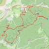 Trace GPS Les 10 chalets du col de Bussang, itinéraire, parcours