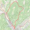 Trace GPS Parcours Chartreuse, itinéraire, parcours