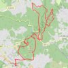 Trace GPS Roquefort-Debram-Sine-Tracier, itinéraire, parcours