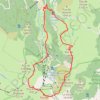 Trace GPS Le Puy de Sancy en circuit, itinéraire, parcours