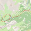 Trace GPS Circuit du TORRENT du TOUROND par les côtes de la Venasque, itinéraire, parcours
