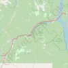 Trace GPS Castlegar - Crawford Bay, itinéraire, parcours