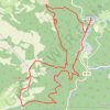 Trace GPS track, itinéraire, parcours