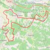 Trace GPS GENSAC VTT -11408729, itinéraire, parcours