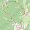 Trace GPS Le Moustier Ouest, itinéraire, parcours