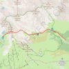 Trace GPS Col du Bastan, itinéraire, parcours