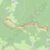 Trace GPS Sur les crêtes d'Issarbe, itinéraire, parcours