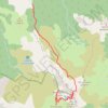 Trace GPS Randonnée Pics Mardas et Montanon d'Iseye, itinéraire, parcours