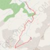 Trace GPS Randonnée col du coin lac d'amour, itinéraire, parcours