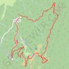 Trace GPS Lac des Tavernes en boucle (Belledonne), itinéraire, parcours