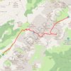 Trace GPS Du refuge de Doran à Bombardellaz, itinéraire, parcours
