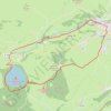 Trace GPS La couze et le lac pavin, itinéraire, parcours